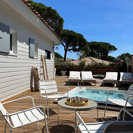 Charmante Maison Californienne - Jacuzzi - Piscine Dans Le Domaine - Golfe De St Tropez - 6-8 Personnes Vila *