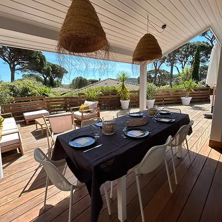 Charmante Maison Californienne - Jacuzzi - Piscine Dans Le Domaine - Golfe De St Tropez - 6-8 Personnes *